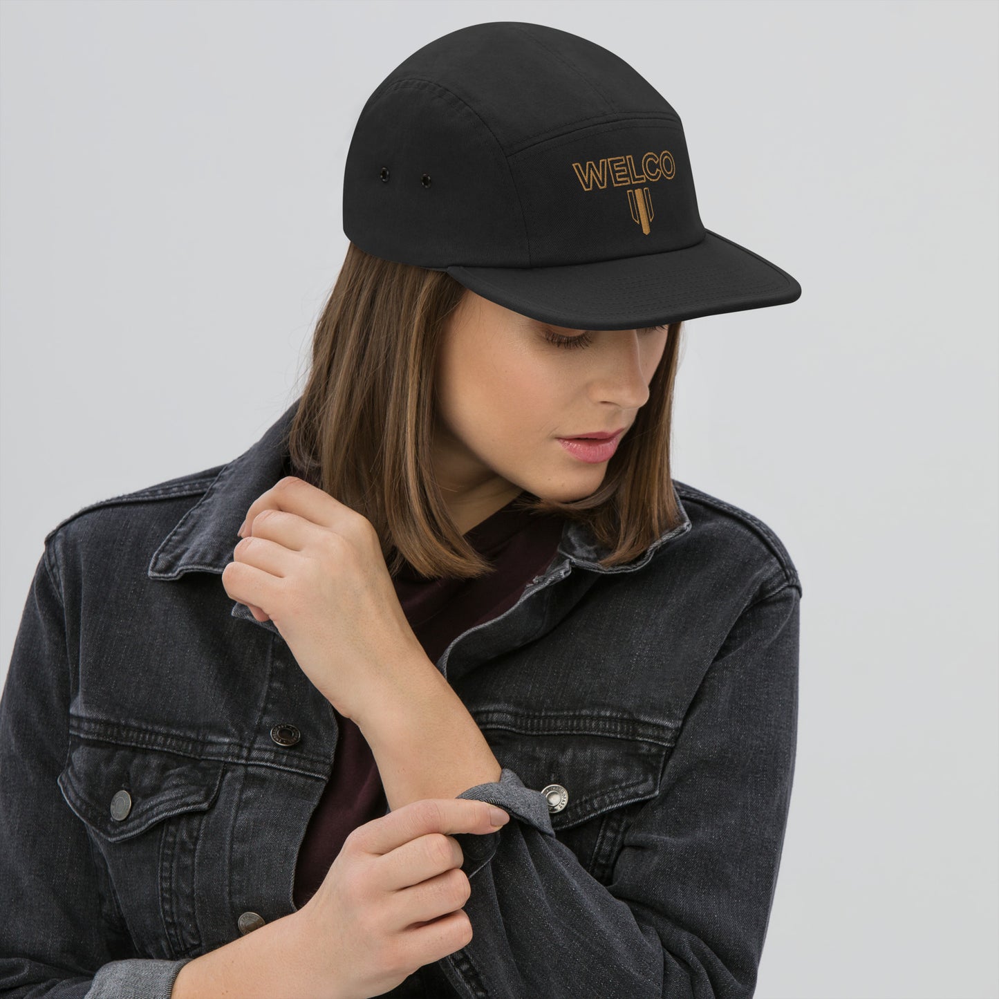Five Panel Cap Embroidery