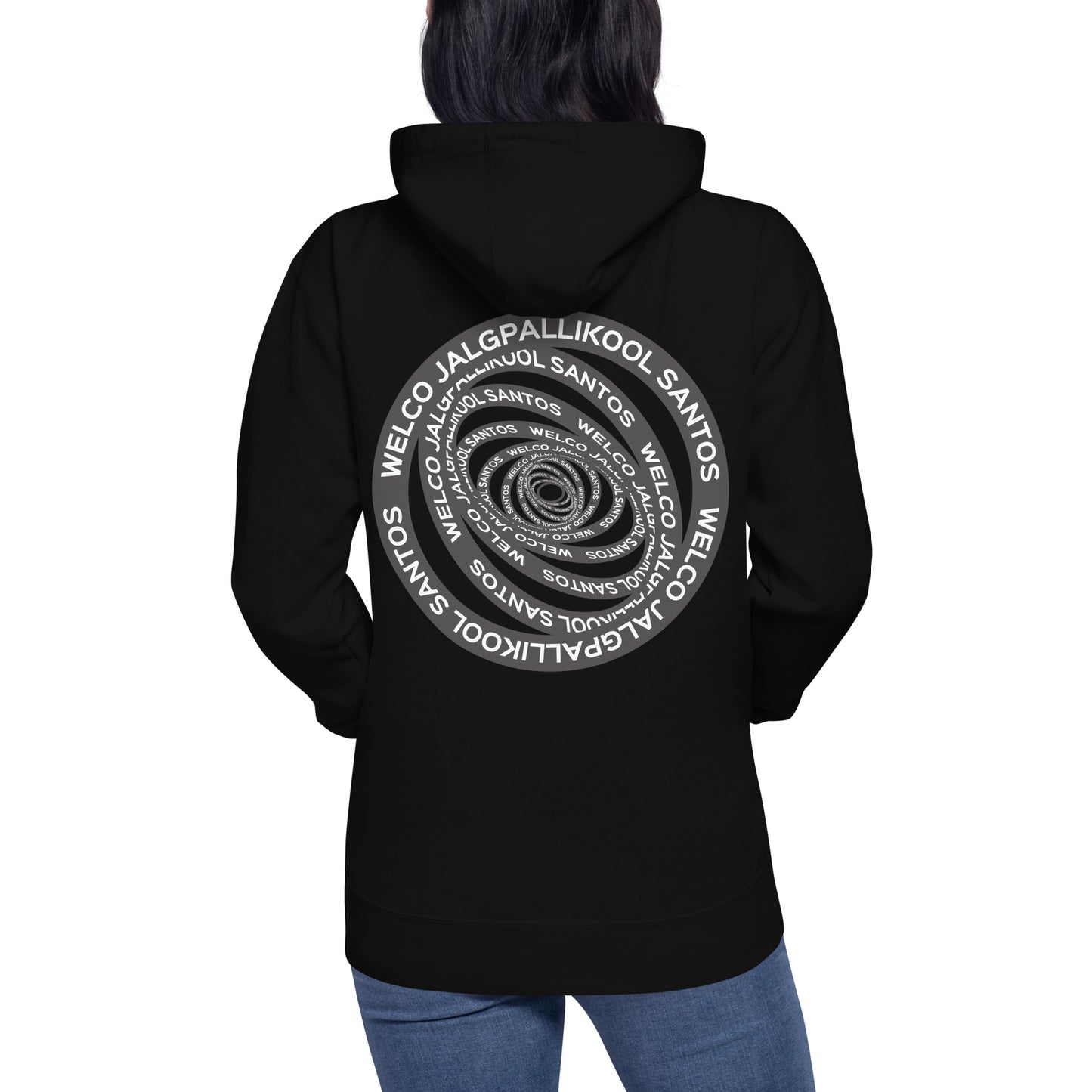 Unisex kapuutsiga pusa Spiral