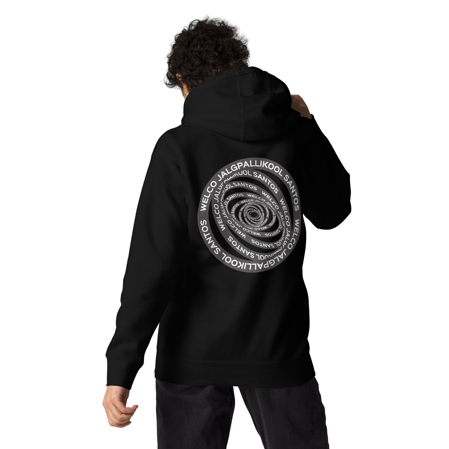 Unisex kapuutsiga pusa Spiral