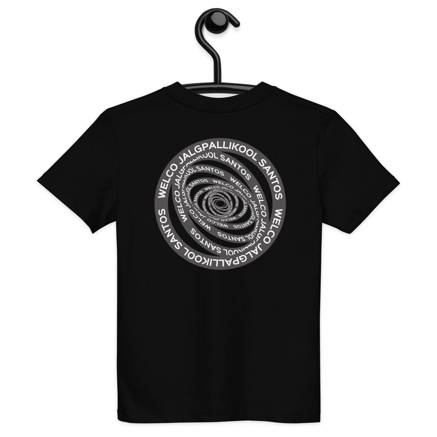 Organic cotton kids t-shirt Spiral