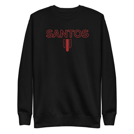 Unisex Premium Sweatshirt Red Embroidery